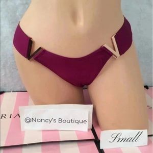 VS Luxe Brazilian V Logo panties
